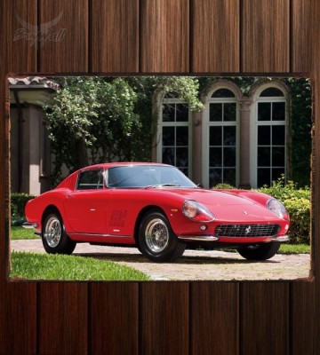 Металлическая табличка Ferrari 275 GTB